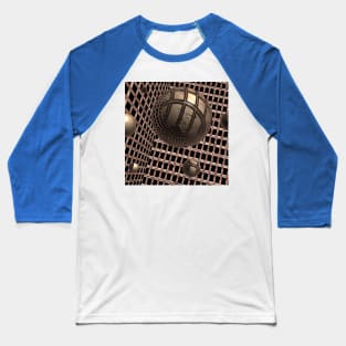 Copper Spheres Baseball T-Shirt